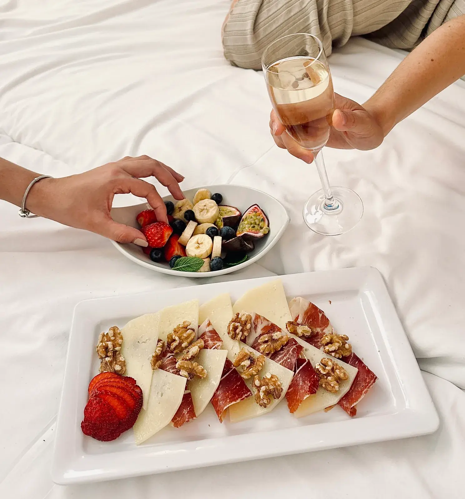 Breakfast lounge experience